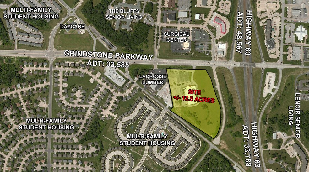 More Photos Of Highway 63 @ Grindstone Pkwy, Columbia Land For Lease