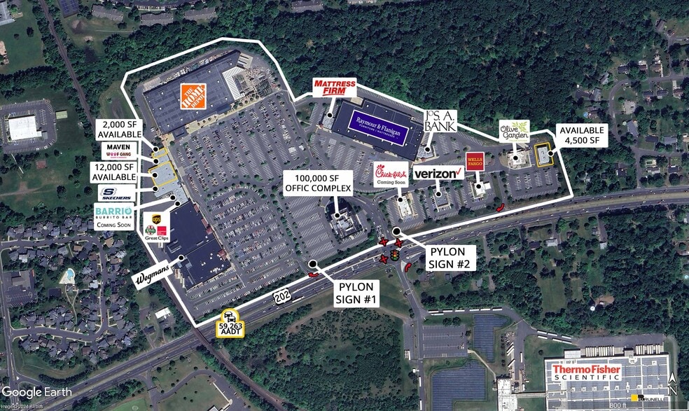 More Photos Of 724 US Highway 202, Bridgewater Unknown For Lease