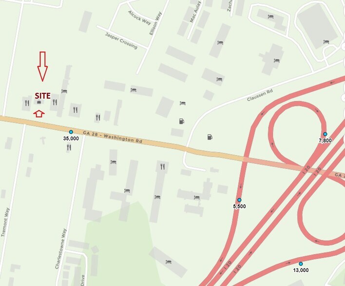 More Photos Of 3047 Washington Rd, Augusta Land For Lease