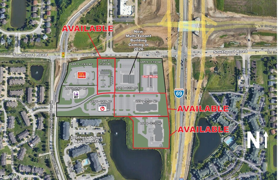 More Photos Of 2201 Southport Road In, Indianapolis Land For Sale