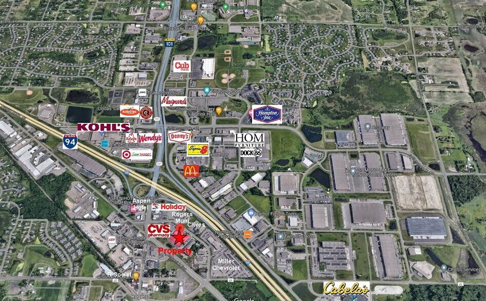 More Photos Of 21305-2135 John Milless Dr, Rogers General Retail For Lease