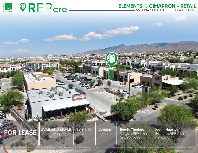 Primary Photo Of 7456 Cimarron Market Ave, El Paso General Retail For Lease