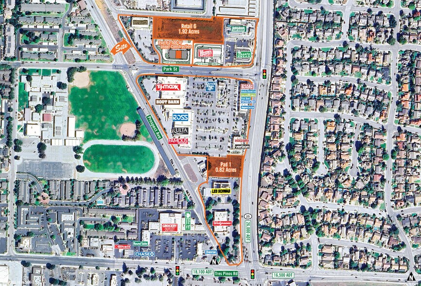 Primary Photo Of Prospect Ave & Park St, Hollister Unknown For Lease