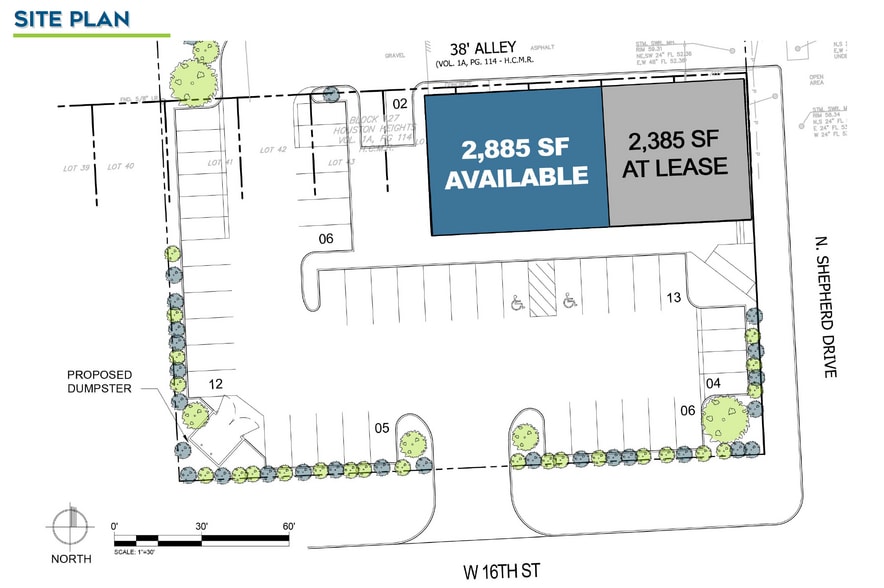 More Photos Of 1607 N Shepherd Dr, Houston Freestanding For Lease