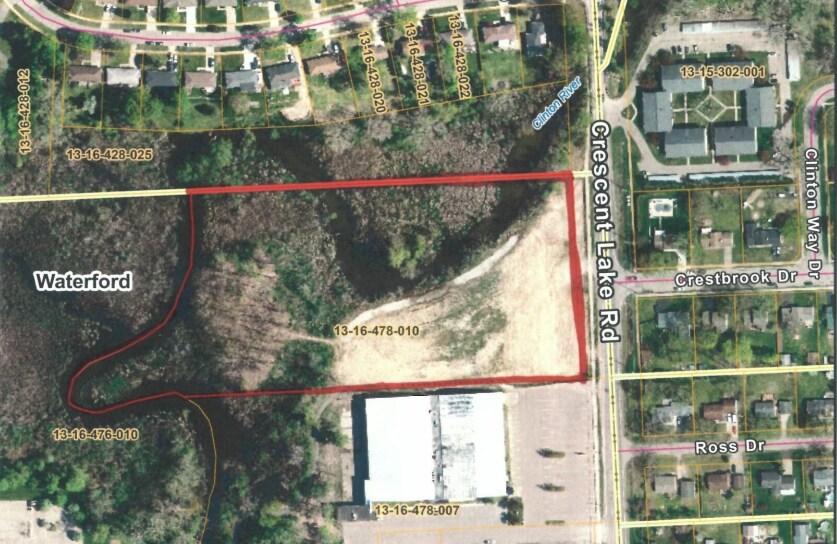 Primary Photo Of 1727 Crescent Lake rd, Waterford Land For Sale