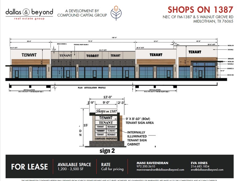 More Photos Of 4051 FM 1387, Midlothian Storefront For Lease
