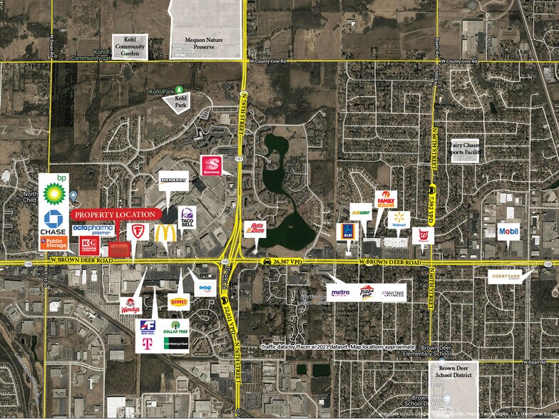 More Photos Of 8514-8564 W Brown Deer Rd, Milwaukee Unknown For Lease