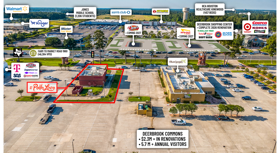 More Photos Of 9540 FM 1960 Bypass Rd E, Humble Fast Food For Sale