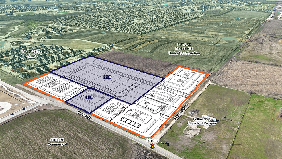 Primary Photo Of SWC Prosper Trail & Legacy Dr, Prosper Land For Sale