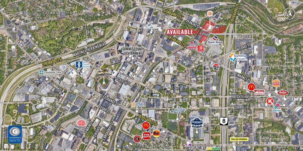 More Photos Of 110 N Union St, Akron Land For Lease