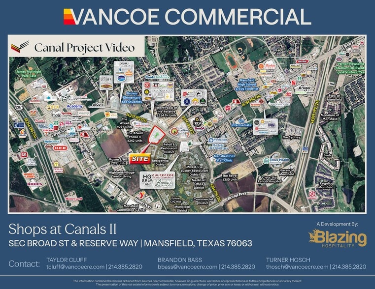 Primary Photo Of SEC Broad St & Reserve Way, Mansfield Unknown For Lease