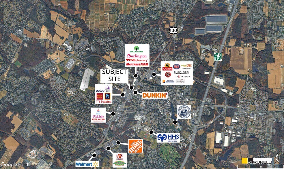More Photos Of 392 US Highway 130, East Windsor Freestanding For Lease