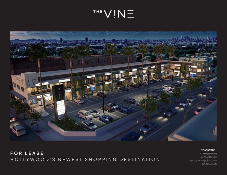 More Photos Of 1253 Vine St, Los Angeles Storefront Retail Office For Lease