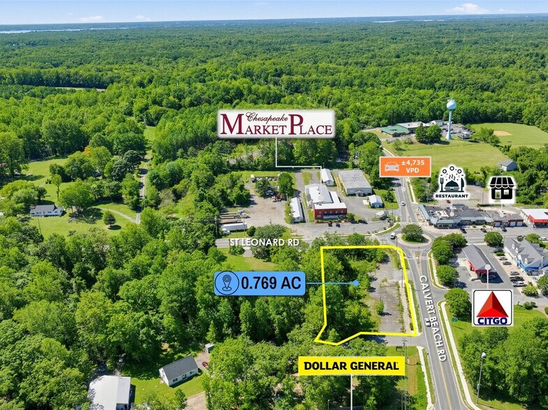 More Photos Of 5010 Saint Leonard Rd, Saint Leonard Land For Sale