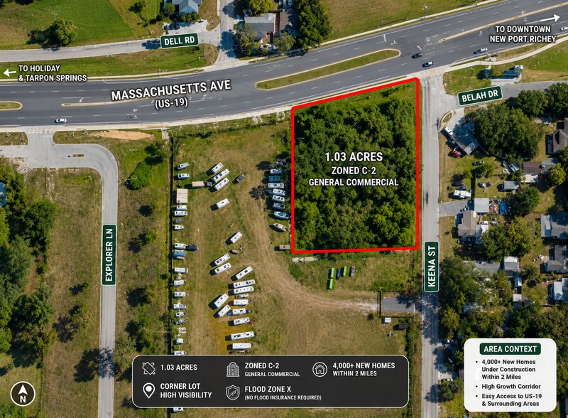 More Photos Of Massachusetts Ave @ Keena, New Port Richey Land For Sale