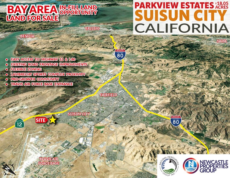 Primary Photo Of 1800-2100 Petersen Rd, Suisun City Land For Sale