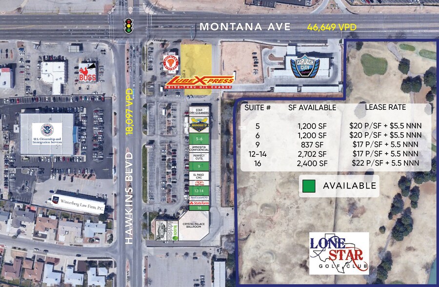 More Photos Of 1550 Hawkins Blvd, El Paso Unknown For Lease