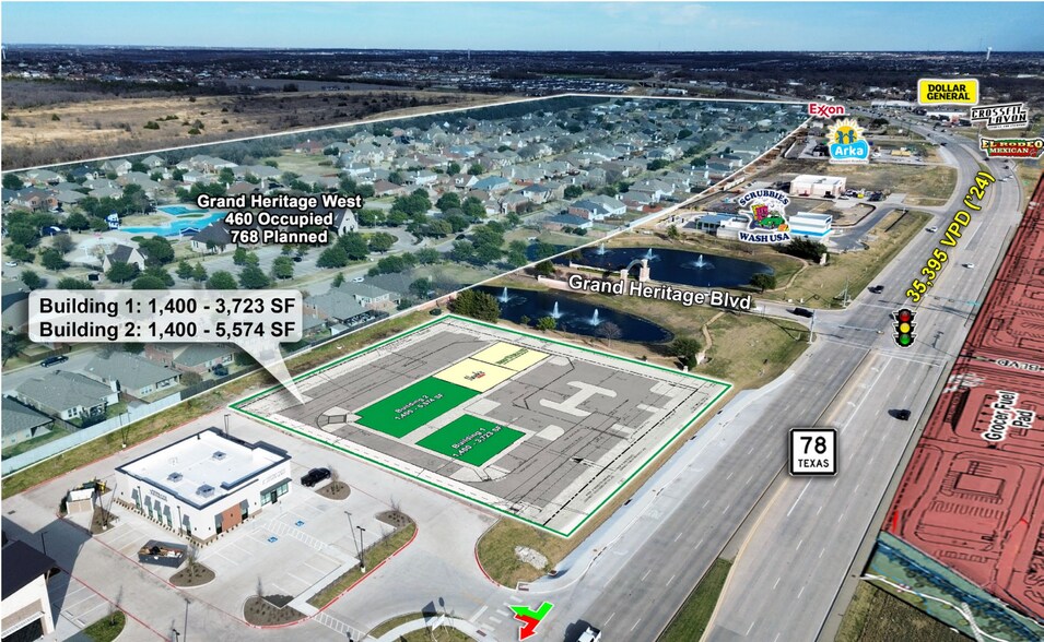 More Photos Of 774 Austin Ln, Lavon Storefront Retail Office For Lease