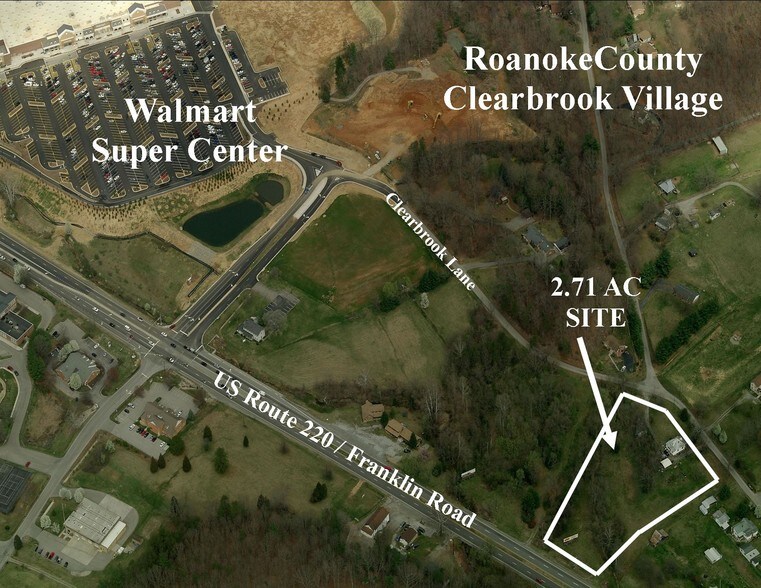 Primary Photo Of 5403 Clearbrook Ln, Roanoke Land For Sale