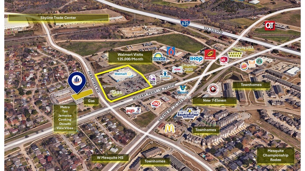 Primary Photo Of 205 N Peachtree Rd, Mesquite Land For Sale