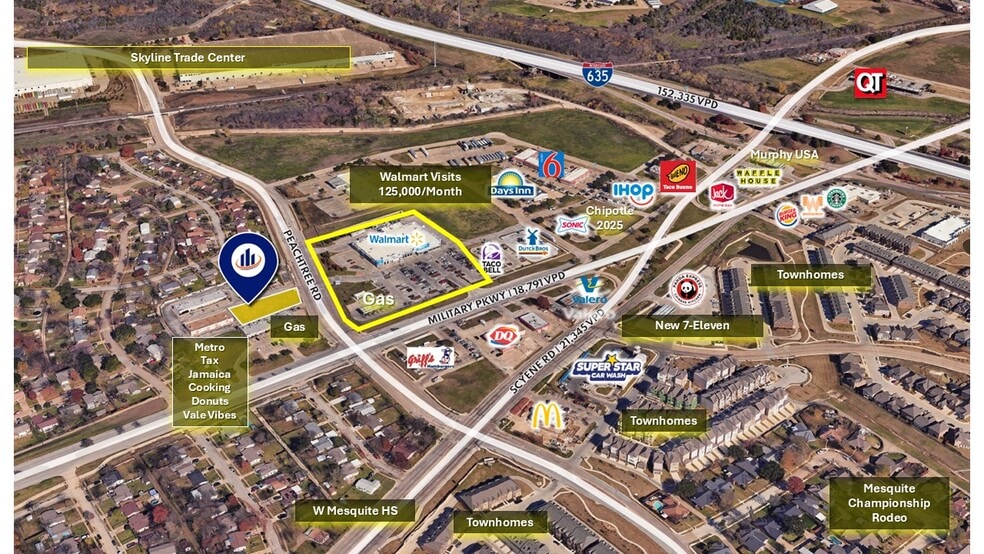 Primary Photo Of 205 Peachtree Rd, Mesquite Land For Sale