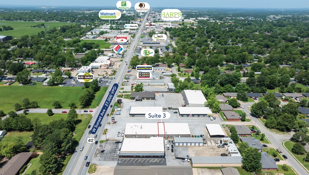 More Photos Of 1772 W Sunset Ave, Springdale Storefront Retail Office For Lease