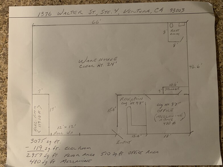 More Photos Of 1376 Walter St, Ventura Light Manufacturing For Lease