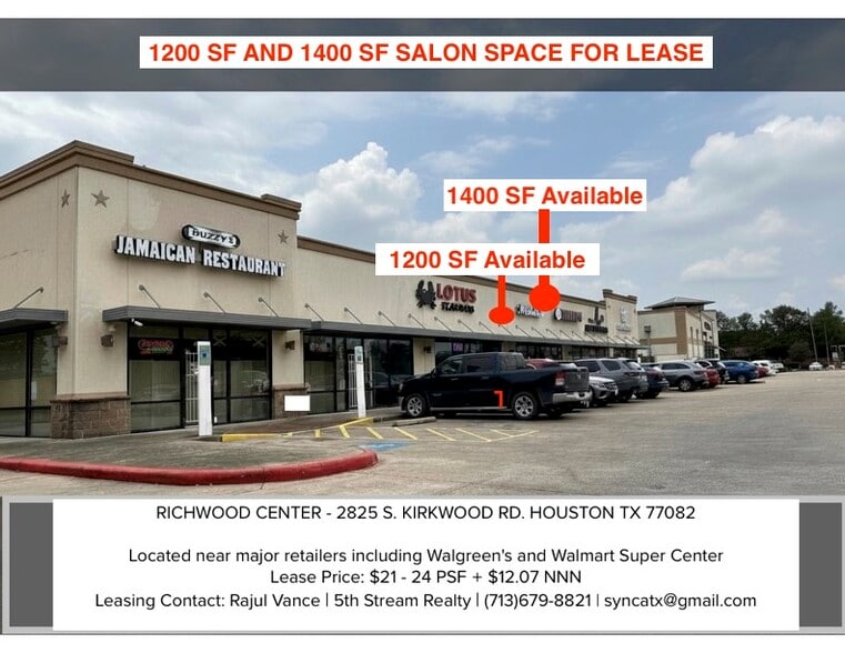 Primary Photo Of 2825 S Kirkwood Rd, Houston Freestanding For Lease
