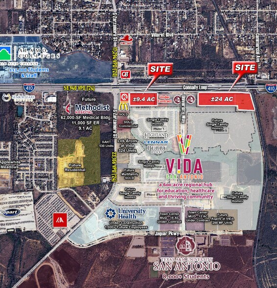 More Photos Of Loop 410 South @ Zarzamora St, San Antonio Land For Sale