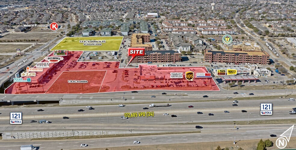 Primary Photo Of 5620 S Colony Blvd, The Colony Land For Lease
