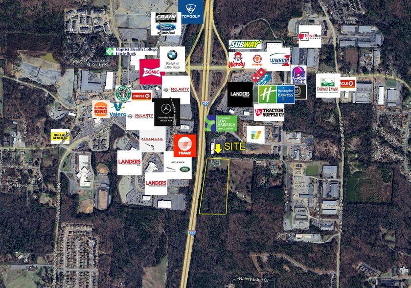 5801 Talley Rd, Little Rock, AR 72204 Land For Sale