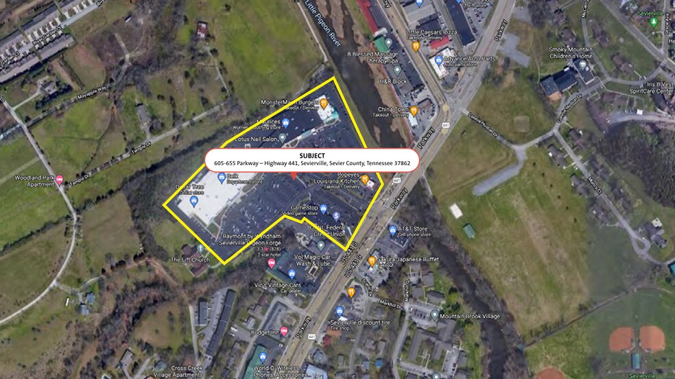 More Photos Of 605-699 Parkway, Sevierville Unknown For Lease