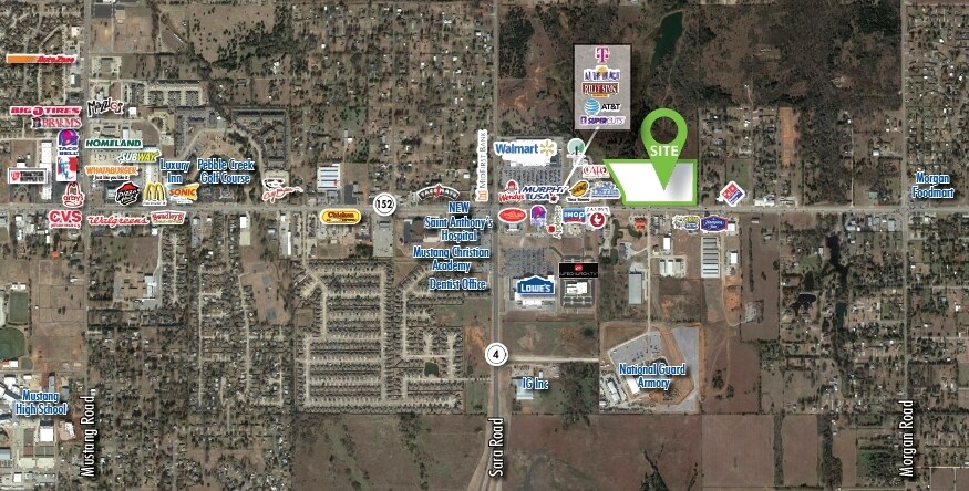 Primary Photo Of Hwy 152 @ Sara Rd, Mustang Land For Lease