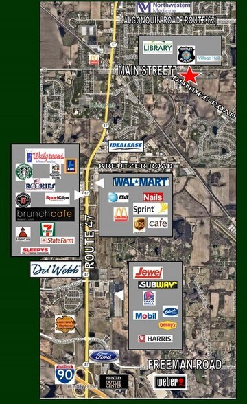 More Photos Of SWC Ruth Rd & Main St @ Main Street, Huntley Land For Sale