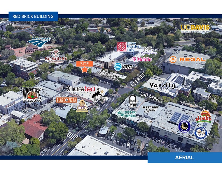 More Photos Of 718 2nd St, Davis General Retail For Lease