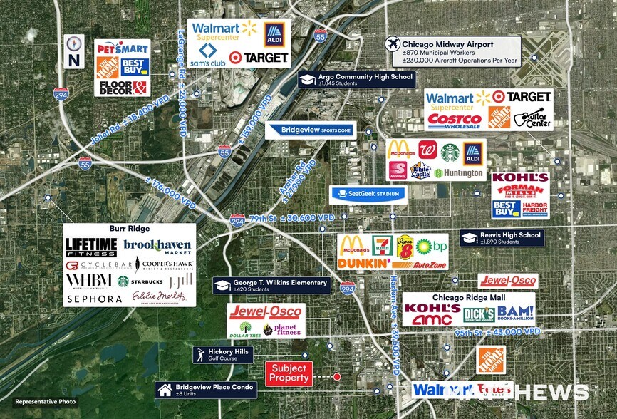 More Photos Of 10058 S Roberts Rd, Palos Hills Office For Sale