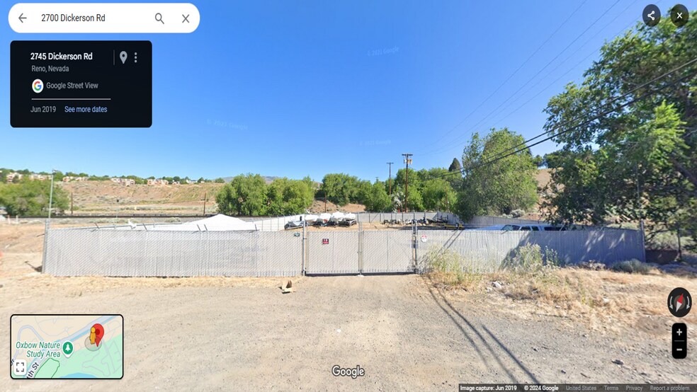 More Photos Of Fenced Lot Next to 2800 Dickerson rd, Reno Land For Lease