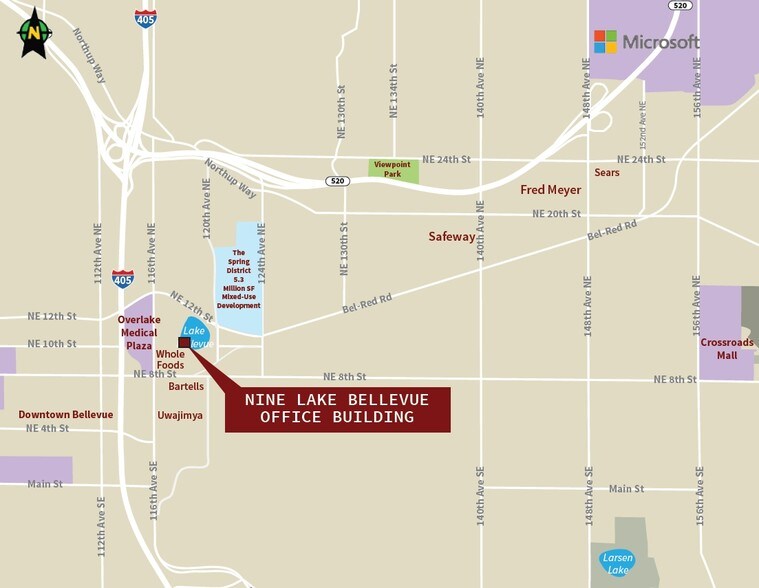 More Photos Of 9 Lake Bellevue Dr, Bellevue Office For Sale