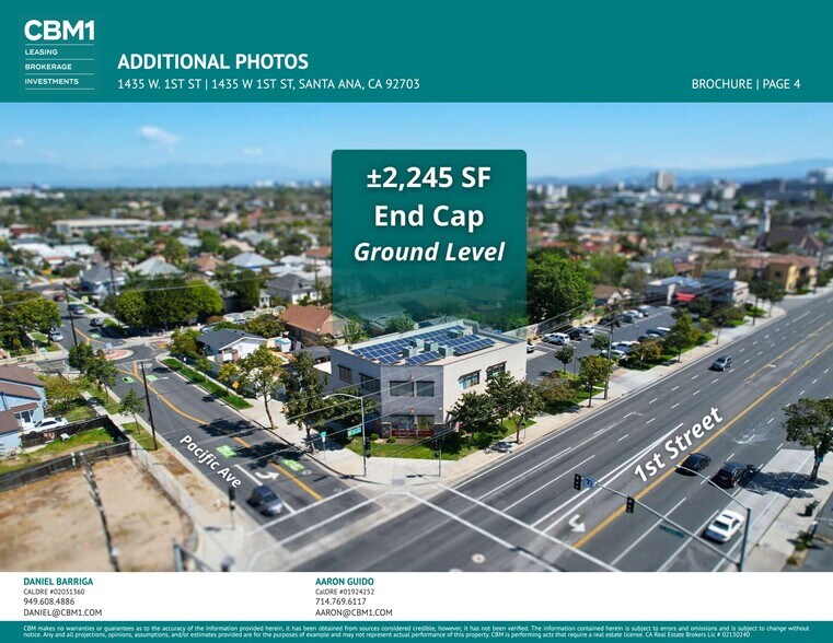 More Photos Of 1435 W 1st St, Santa Ana Storefront Retail Office For Lease