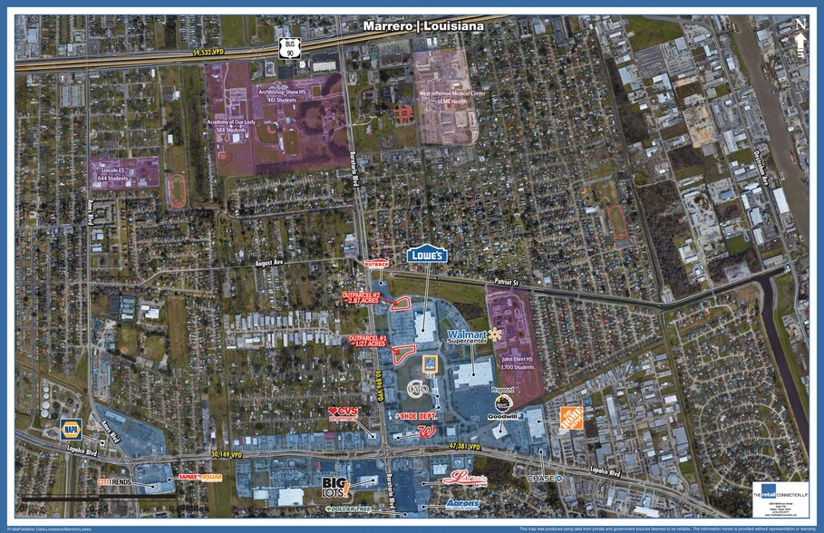 4950 Promenade Blvd, Marrero, LA 70072 Land For Sale