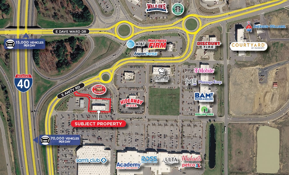 More Photos Of 1190 S Amity Rd, Conway General Retail For Lease