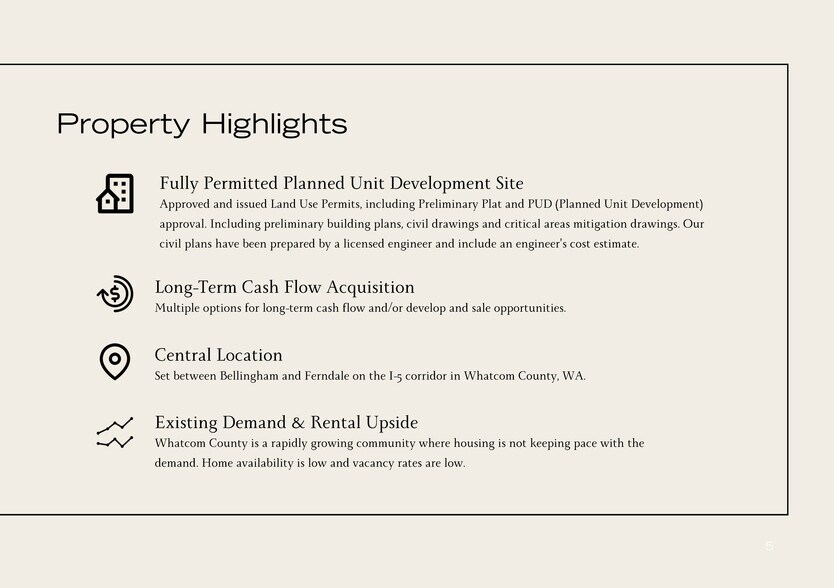 More Photos Of 5082-5094 LaBounty Rd, Ferndale Land For Sale