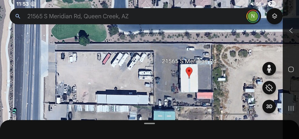Primary Photo Of 21565 S Meridian Rd, Queen Creek Industrial For Sale