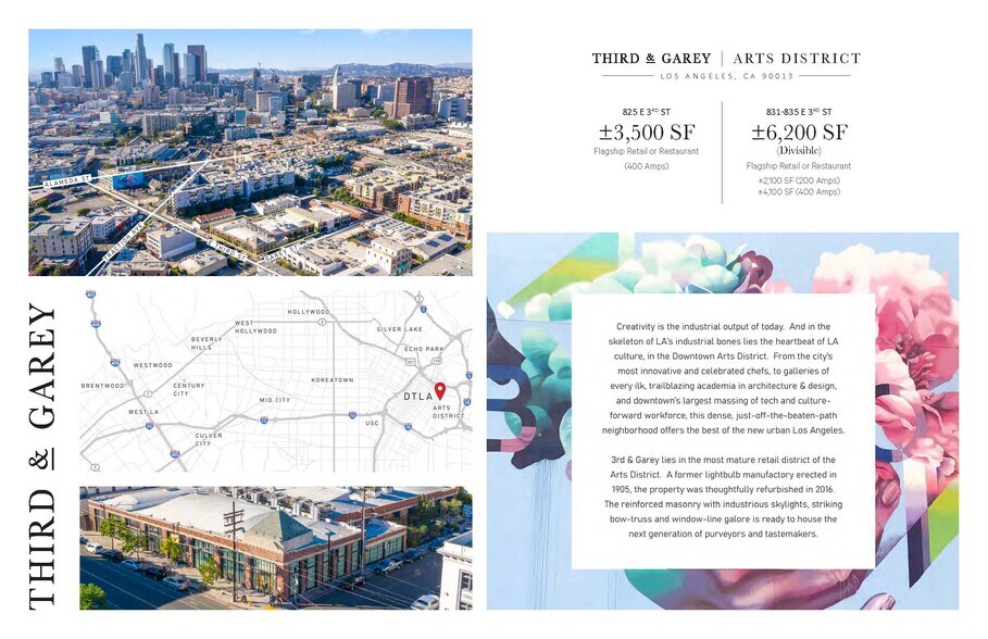 More Photos Of 821-835 E 3rd St, Los Angeles General Retail For Lease