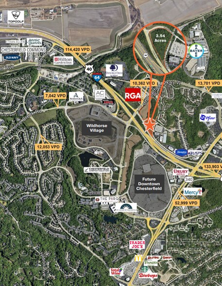 More Photos Of 16400 Swingley Ridge Rd, Chesterfield Land For Sale