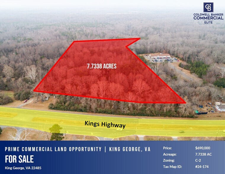Primary Photo Of Journal Parkway, King George Land For Sale