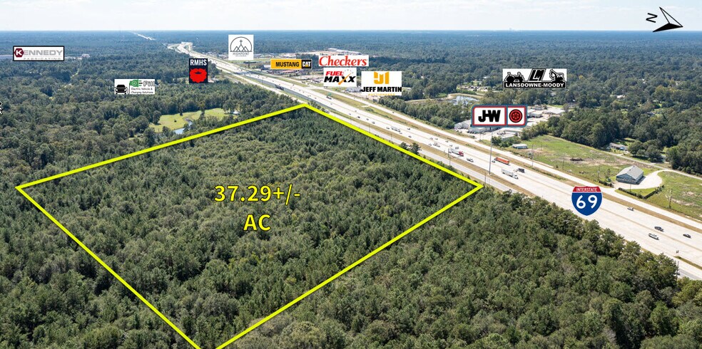More Photos Of 0 Hwy 59 & Midline rd rd, Splendora Land For Sale