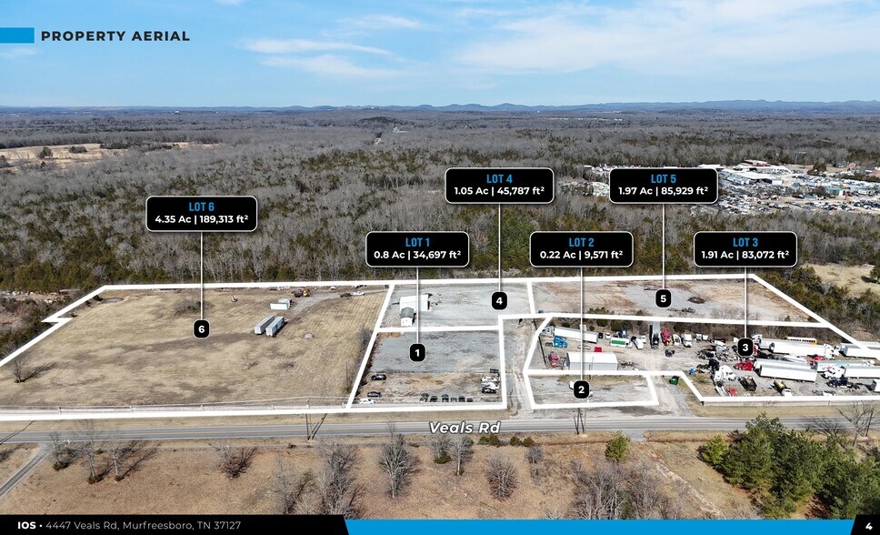 More Photos Of 4447 Veals Rd, Murfreesboro Land For Lease