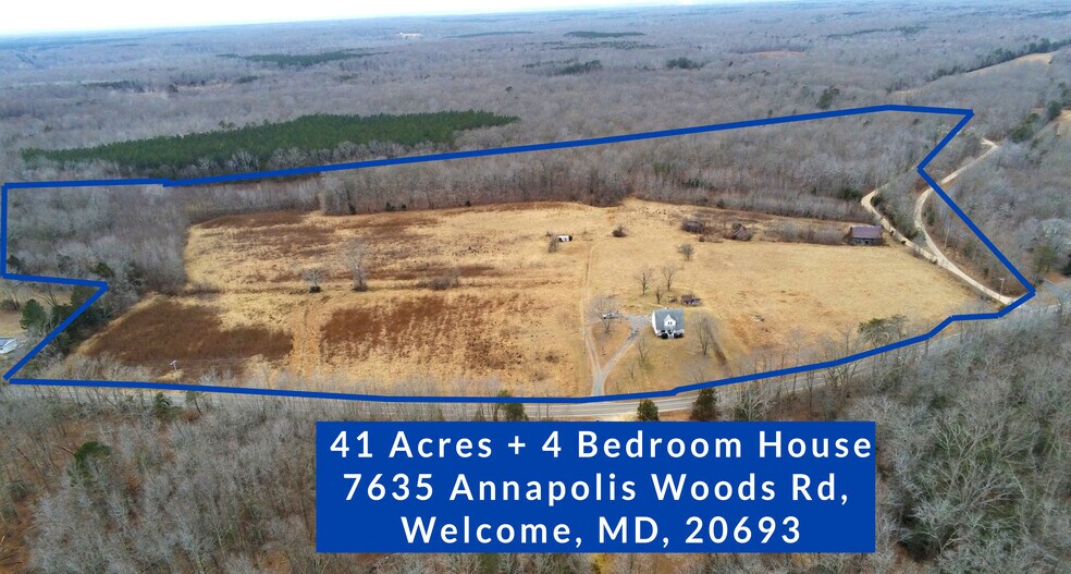Primary Photo Of 7635 Annapolis Woods Rd, Welcome Land For Sale