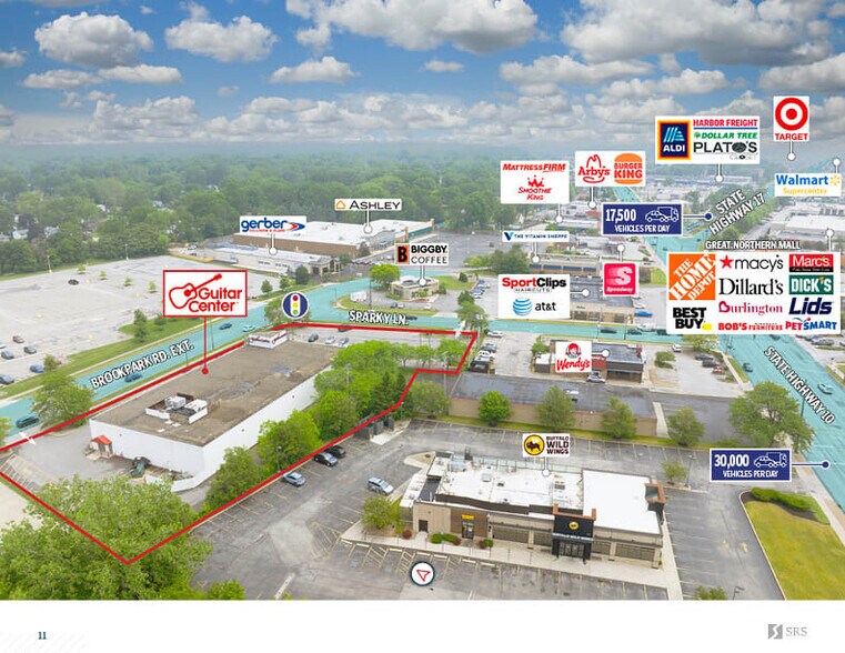 More Photos Of 26635 Brookpark Road Ext, North Olmsted General Retail For Sale